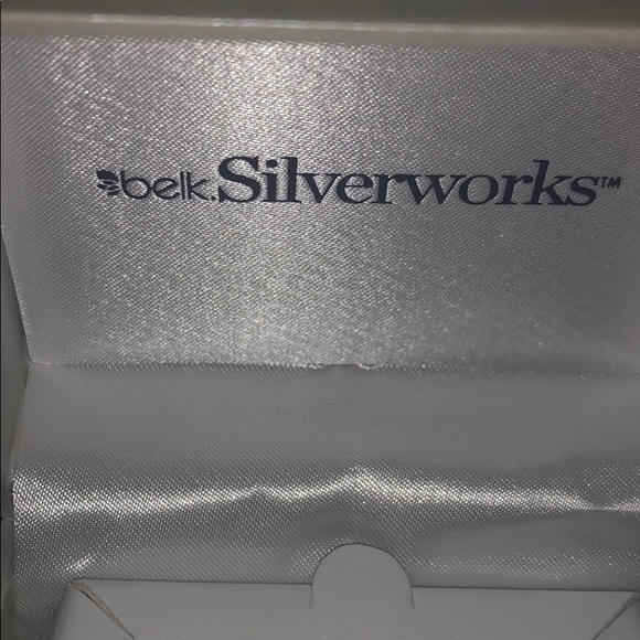 Silverworks fine silver plate heart necklace - Picture 3 of 8